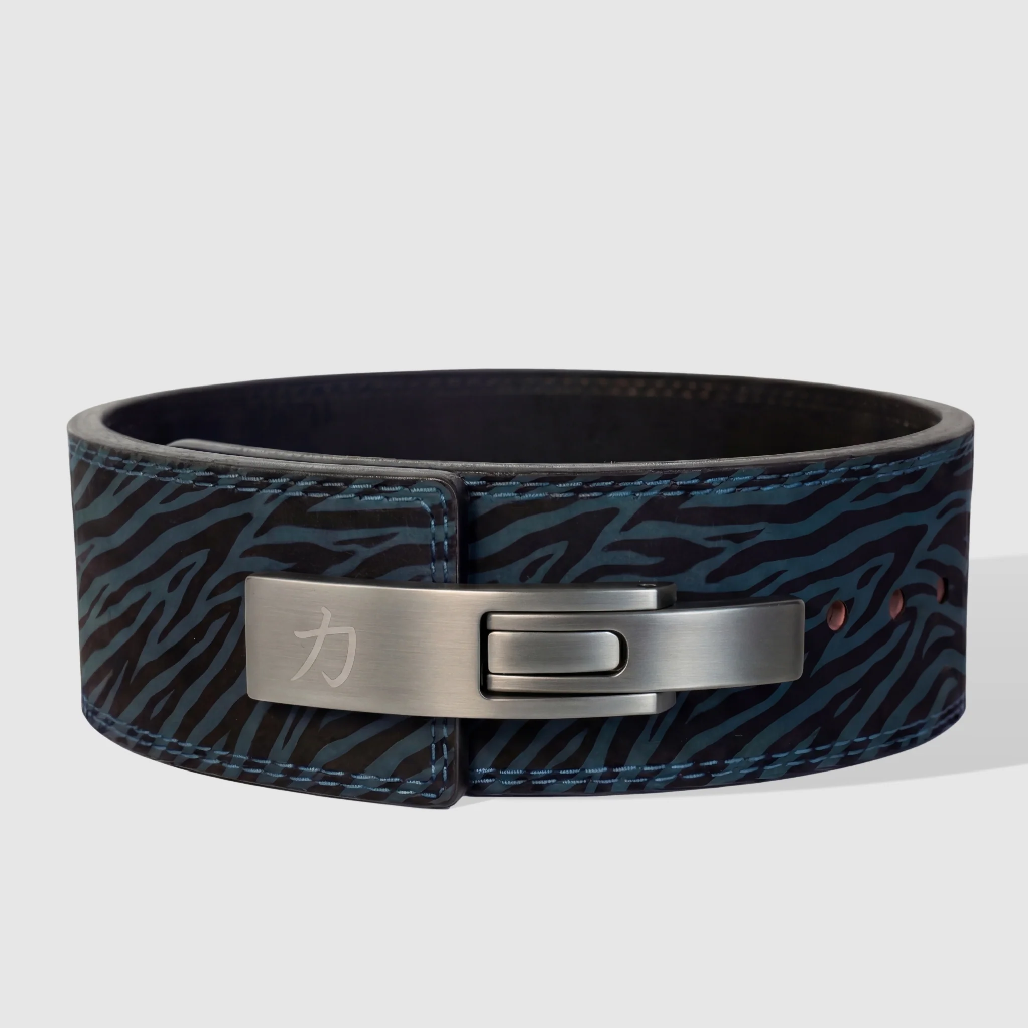 10MM Lever Belt - Blue Tiger - Image 4