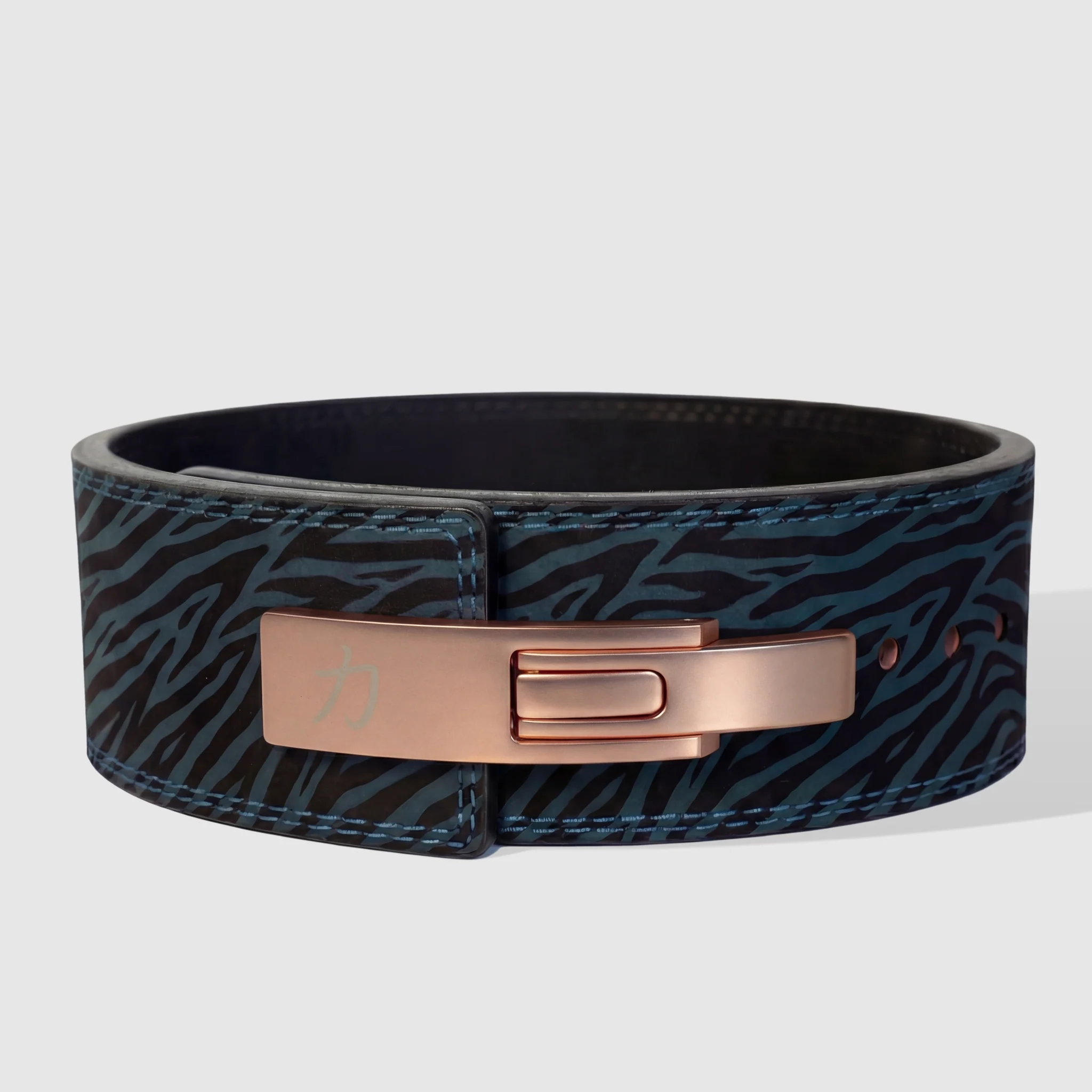 10MM Lever Belt - Blue Tiger - Image 6