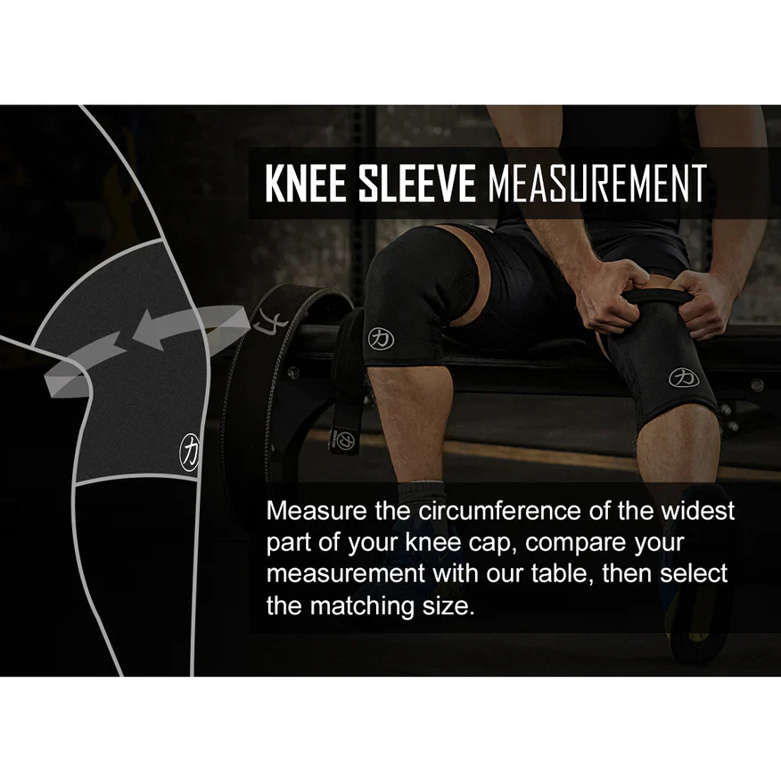 7MM Inferno Knee Sleeves - Black - Image 12