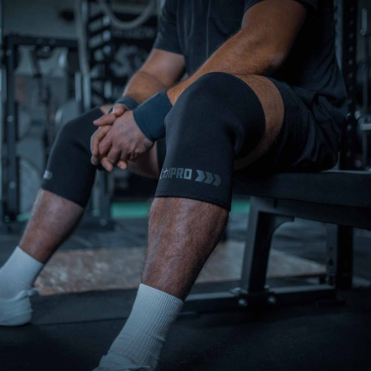 7MM Inferno PRO Knee Sleeves - EXTRA STIFF NEOPRENE - Image 3