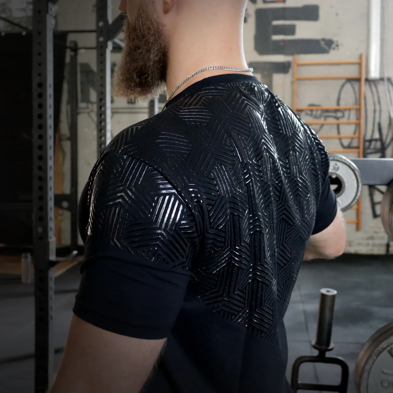 Barbell Grip Shirt, Black - Image 4