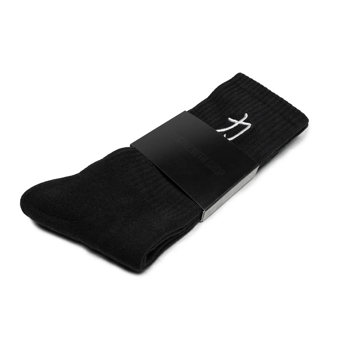 Crew Socks - Black - Image 2
