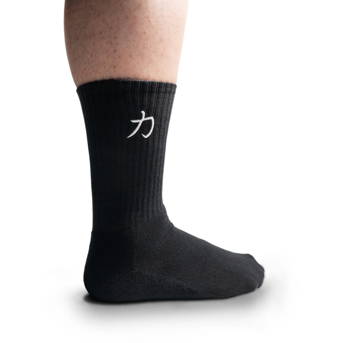 Crew Socks - Black - Image 4
