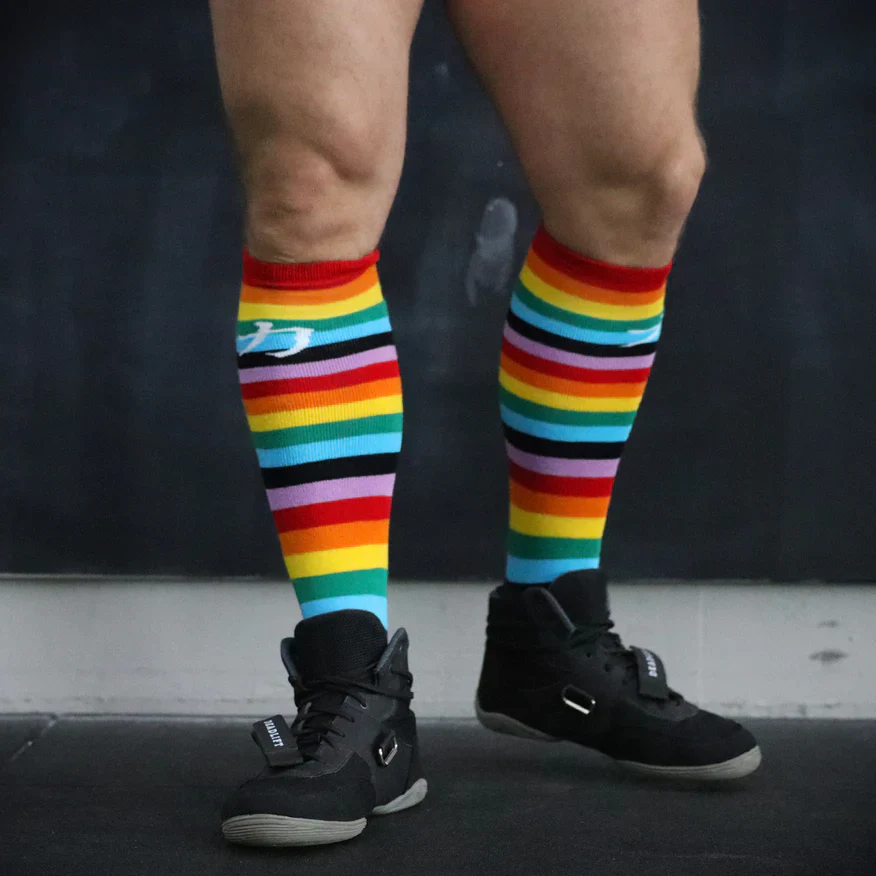 Deadlift Socks - Rainbow - Image 3
