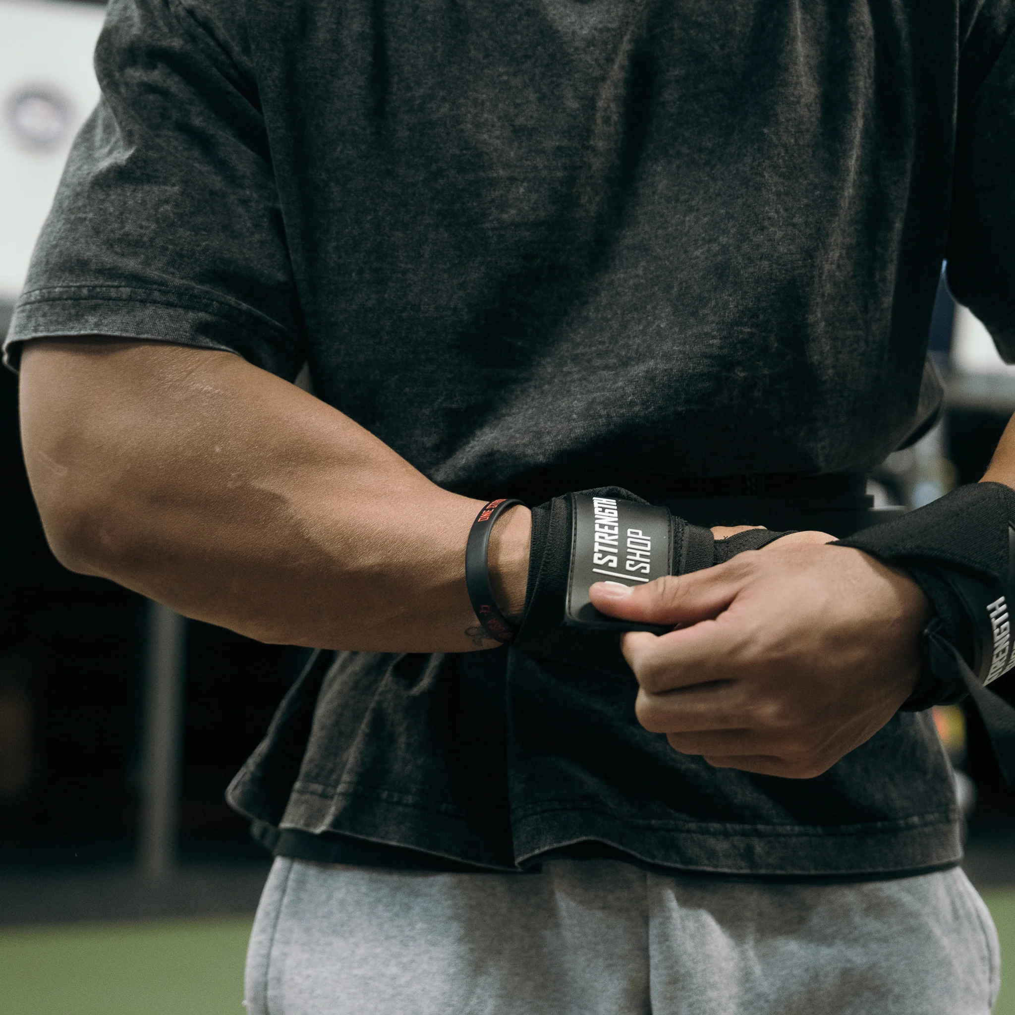 Heavy Wrist Wraps - Black - Image 3