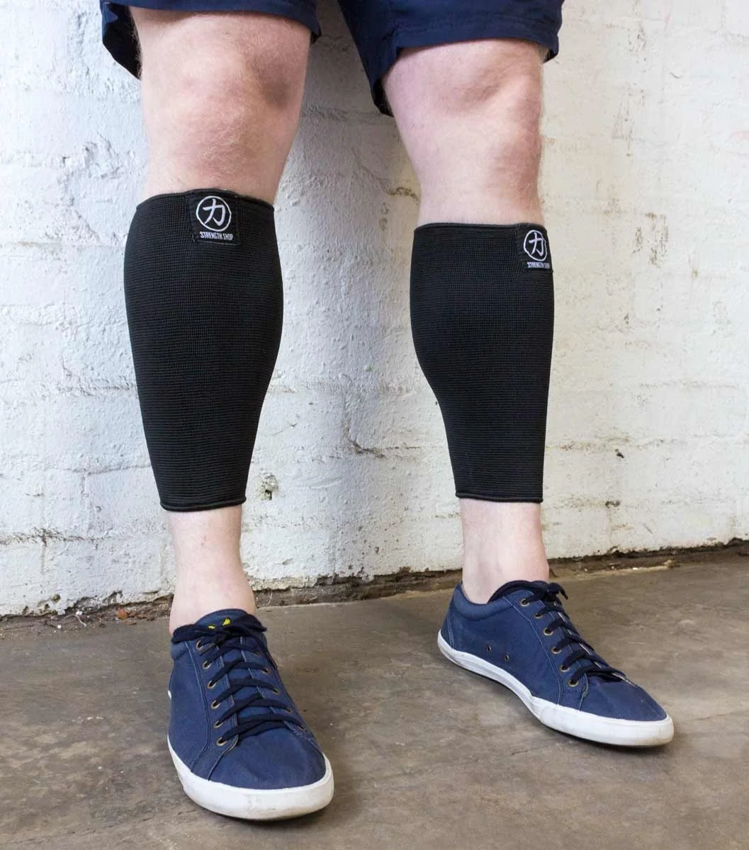 Deadlift Calf Sleeves - Black
