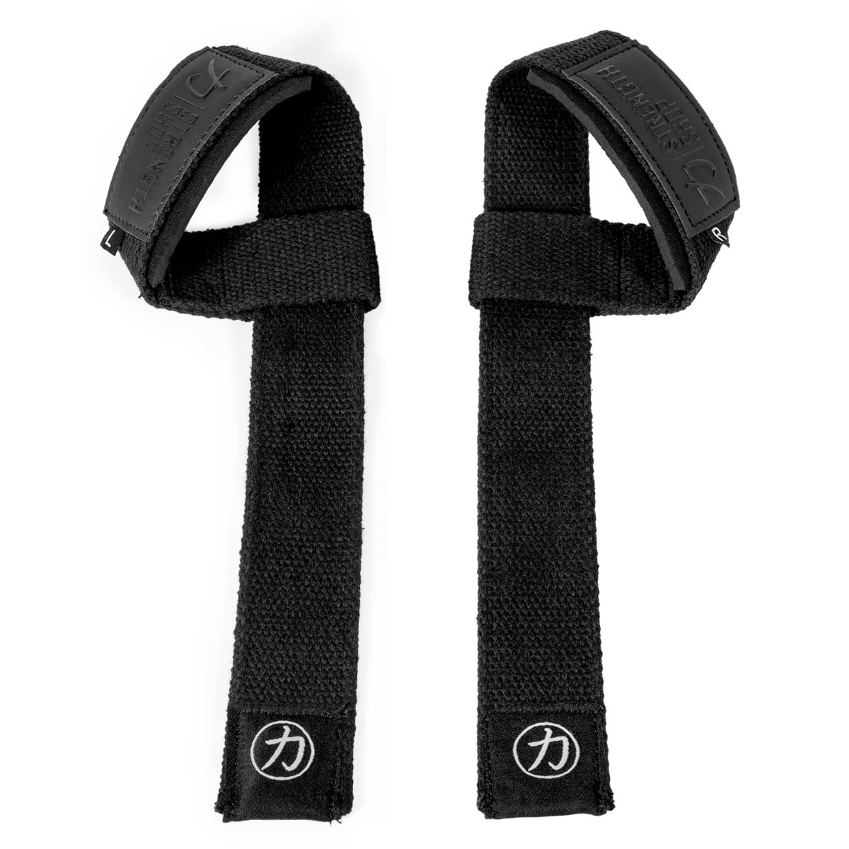 Stealth Black PRO Lifting Straps - Image 3