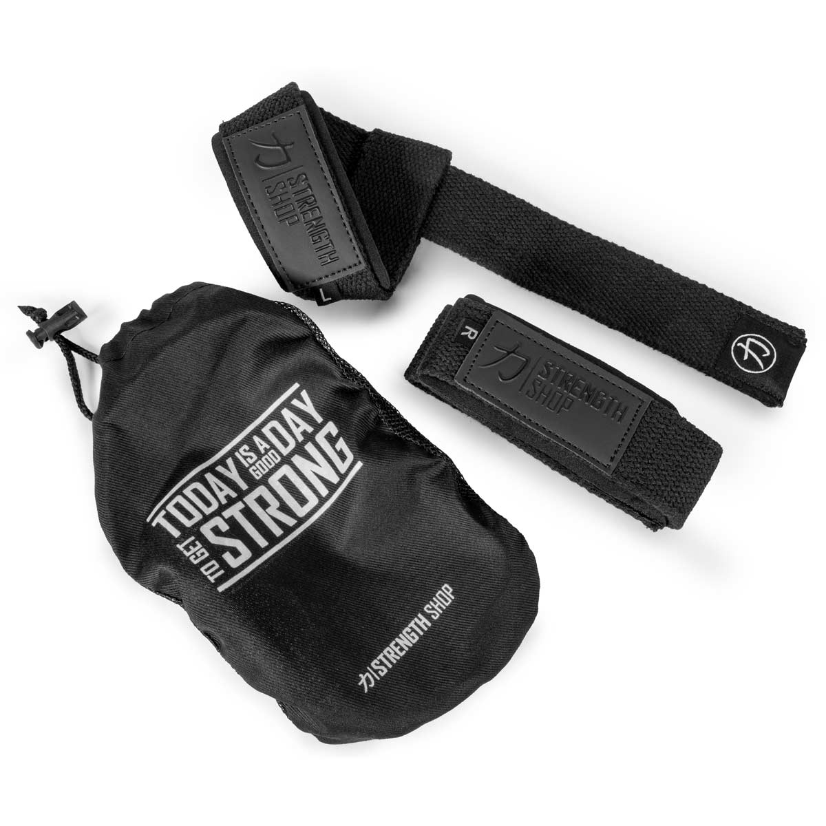 Stealth Black PRO Lifting Straps - Image 5
