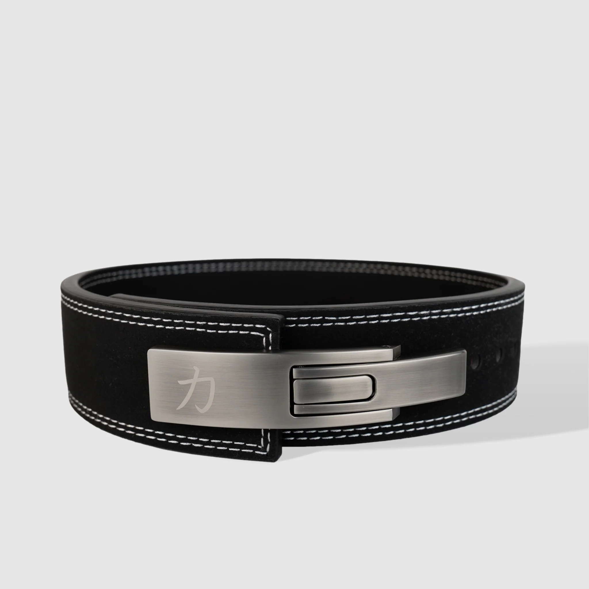 10MM Lever Belt 3" Wide - Black - Image 5