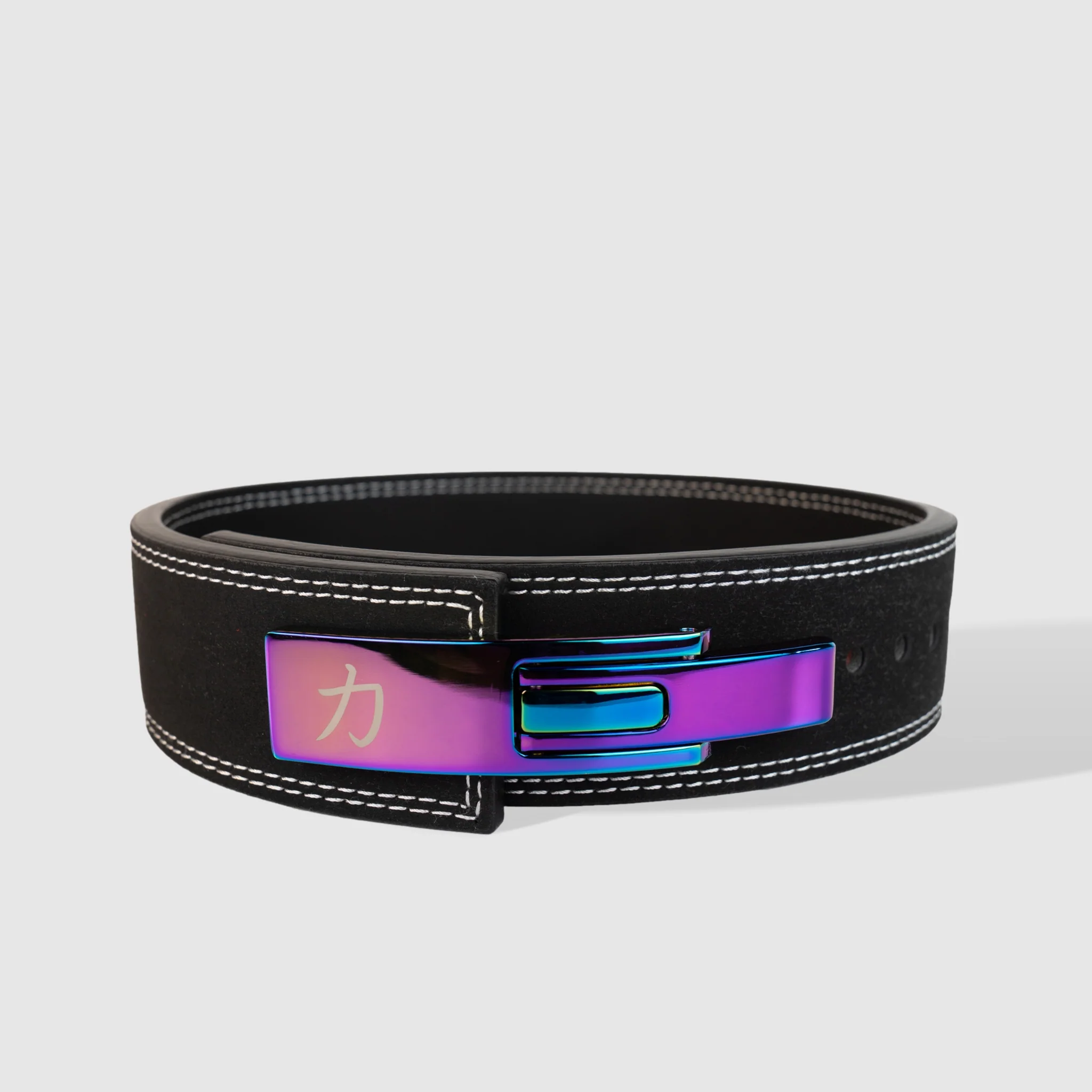 10MM Lever Belt 3" Wide - Black - Image 6