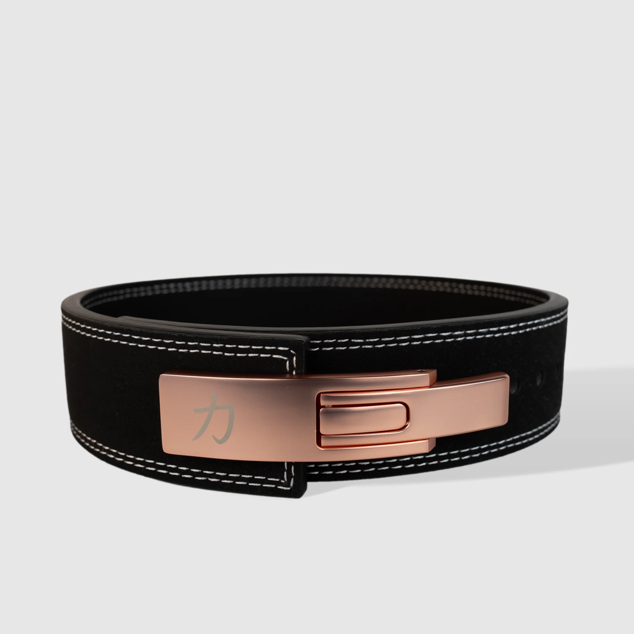 10MM Lever Belt 3" Wide - Black - Image 7