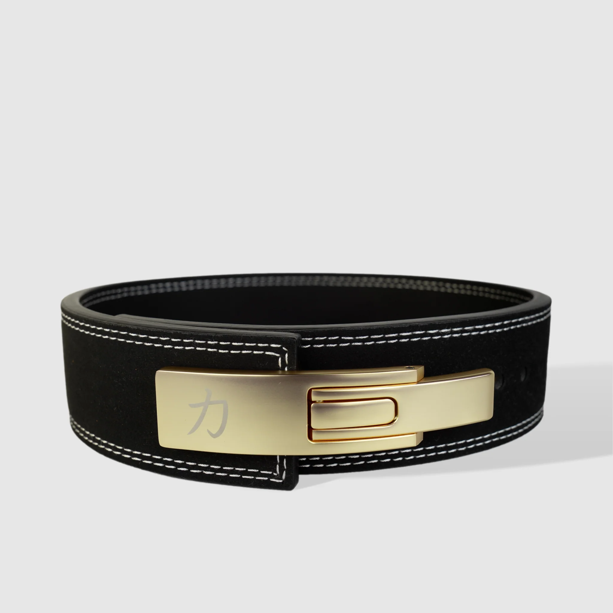 10MM Lever Belt 3" Wide - Black - Image 9