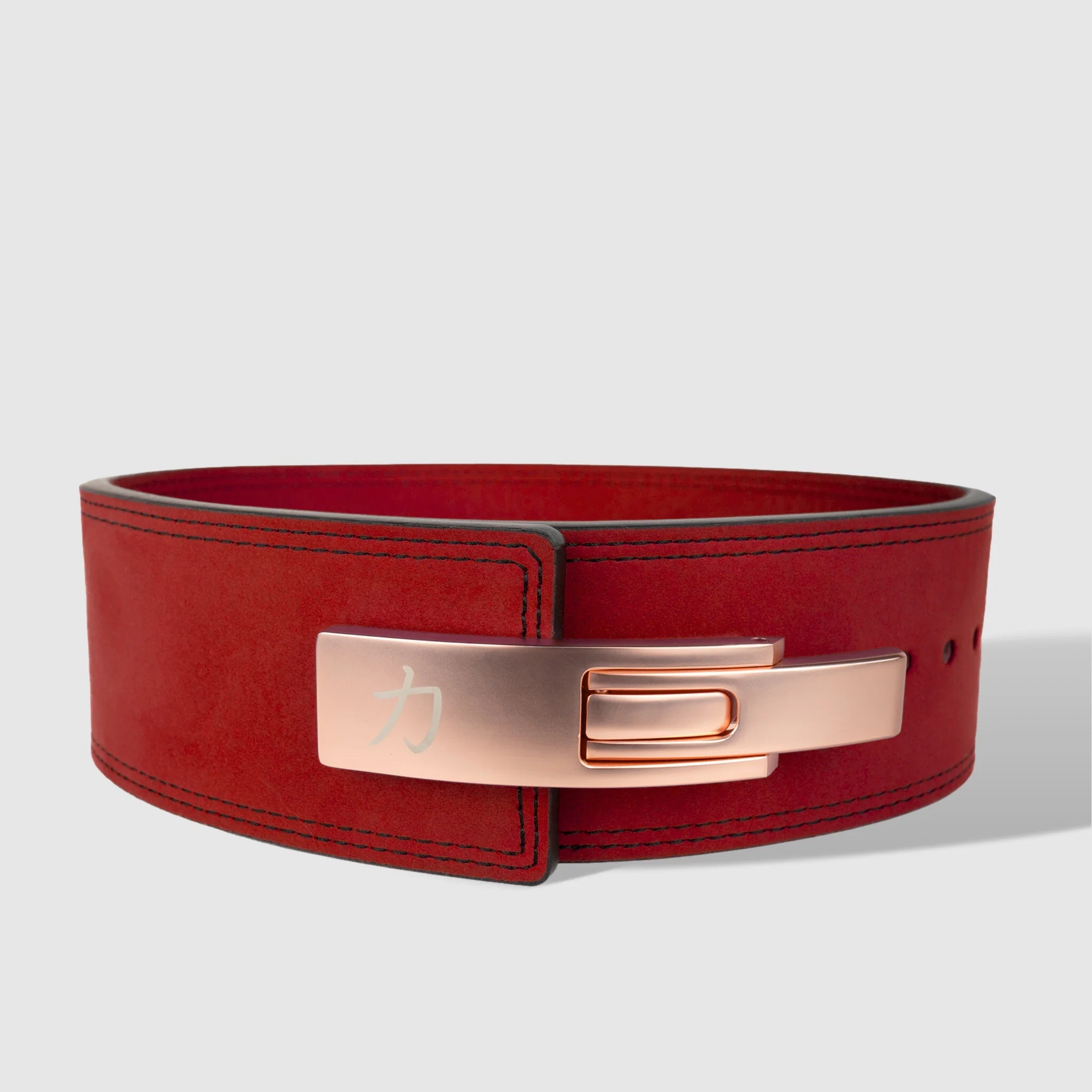 10MM Lever Belt - Burgundy - Image 7