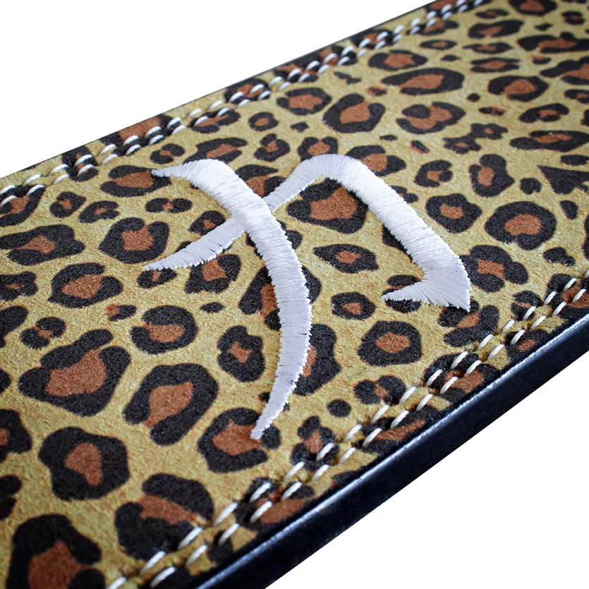 10MM Lever Belt - Leopard Print - Image 3