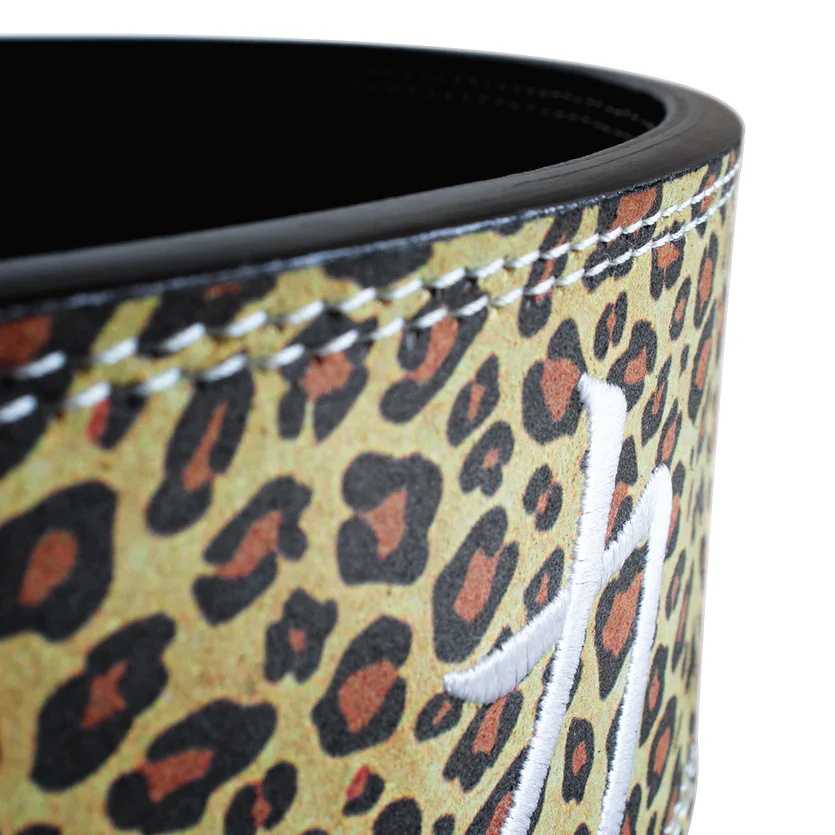 10MM Lever Belt - Leopard Print - Image 4