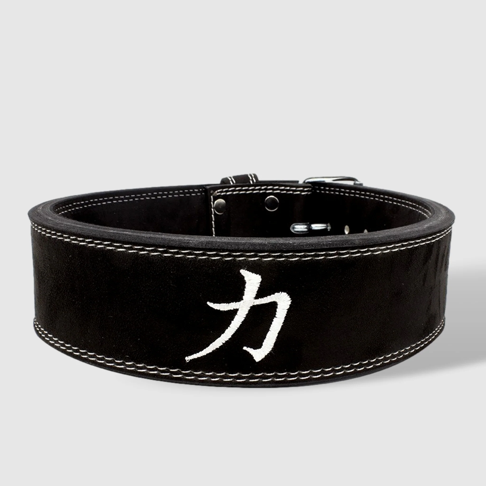 10MM Single Prong Belt 3" Wide - Black - Image 2