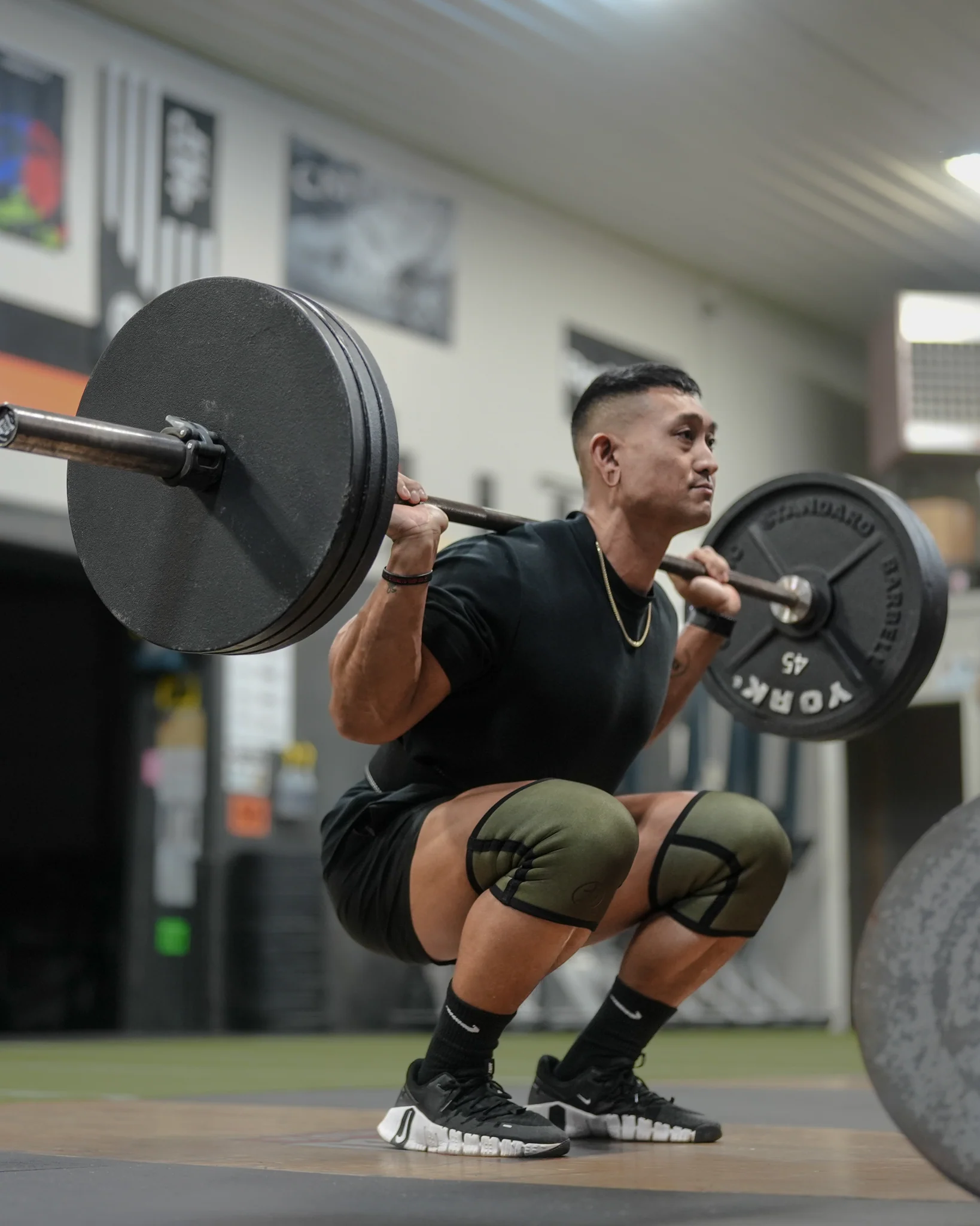 7MM Inferno Knee Sleeves - OD Green - Image 2