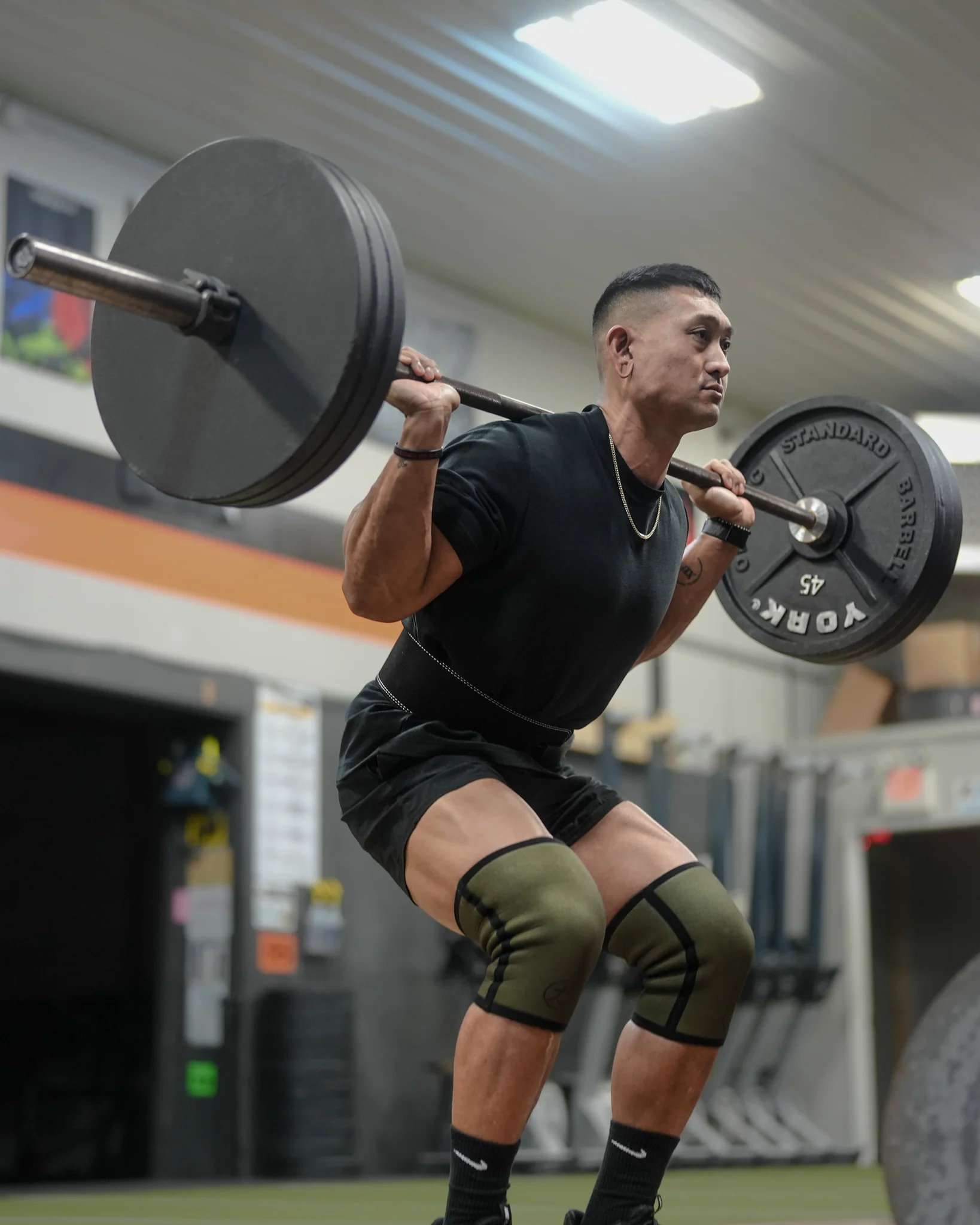 7MM Inferno Knee Sleeves - OD Green - Image 3