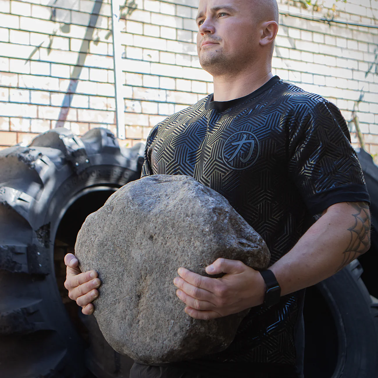 Strongman Grip Shirt, Black - Image 3