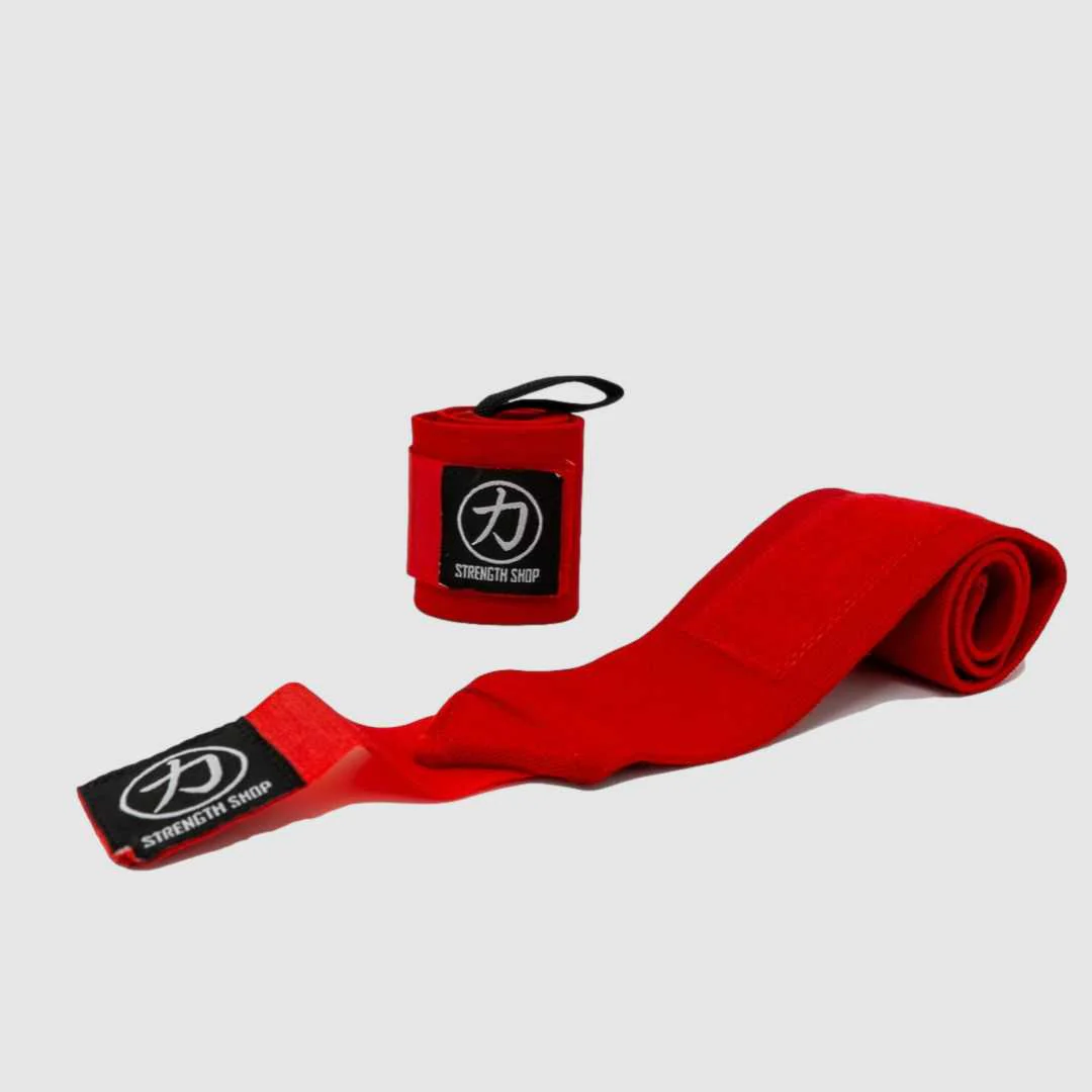 Heavy Wrist Wraps - Red