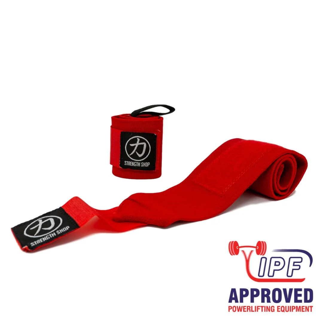 Heavy Wrist Wraps - Red - Image 2