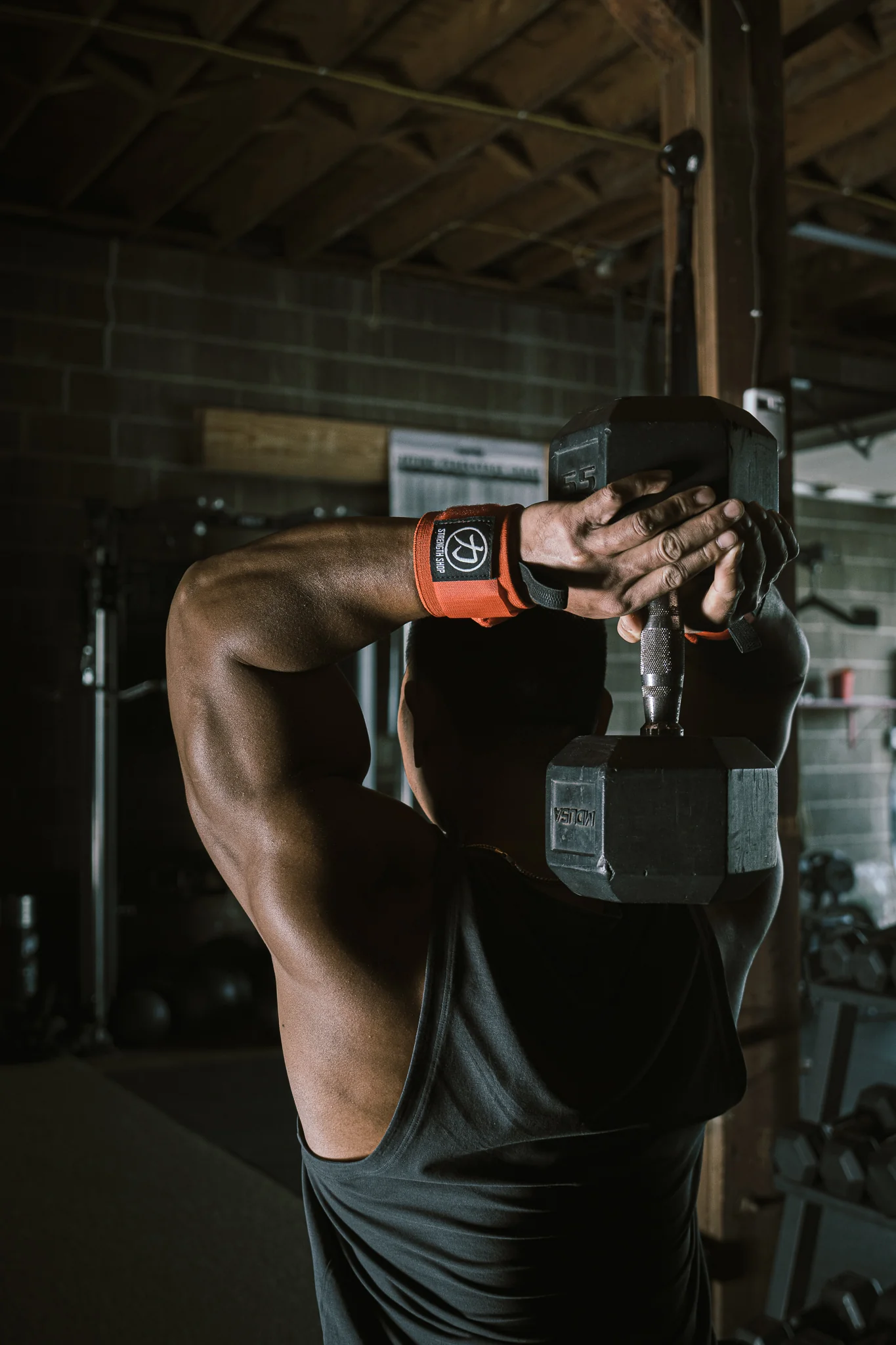 Heavy Wrist Wraps - Red - Image 6