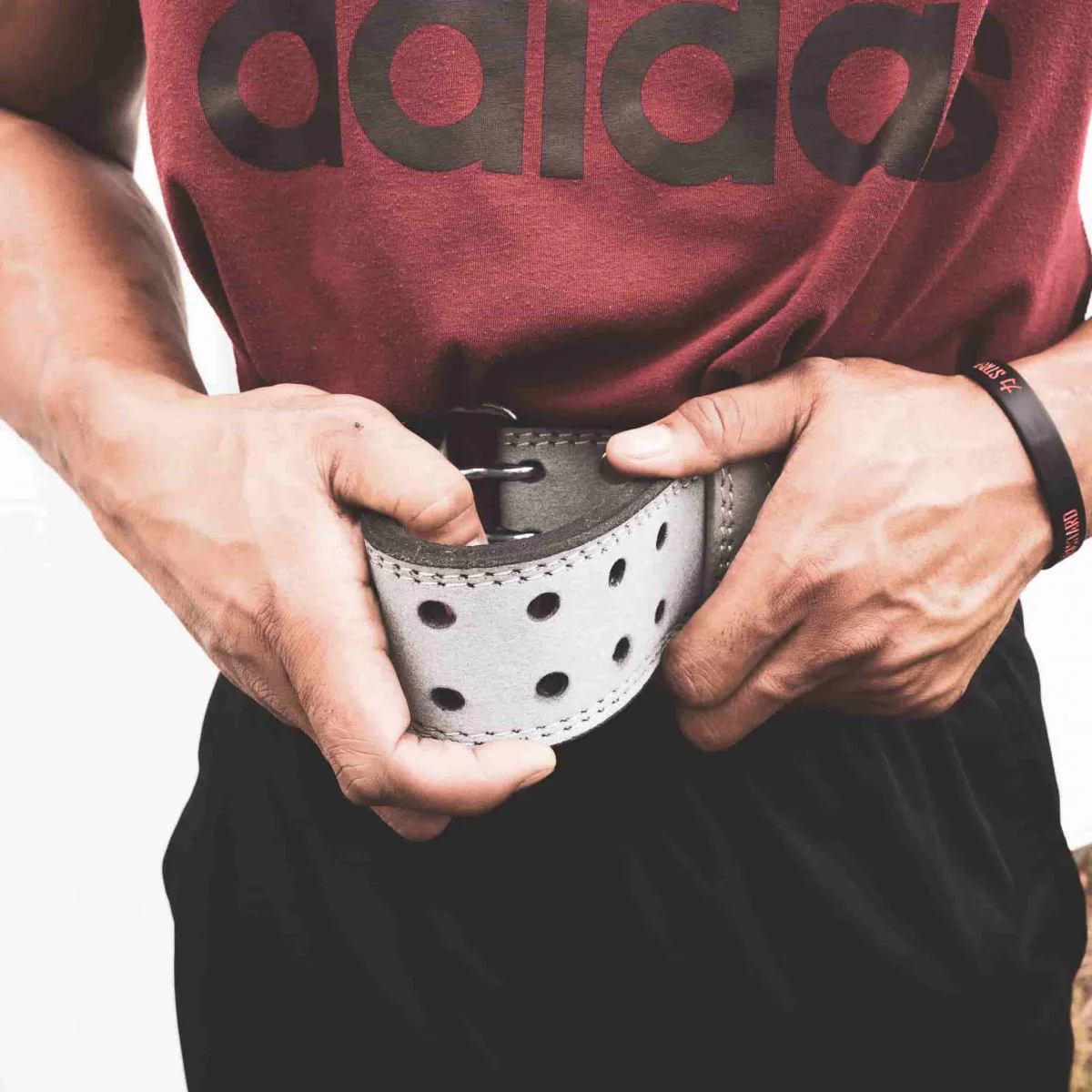 Weightlifting Belt - Grey - Image 4
