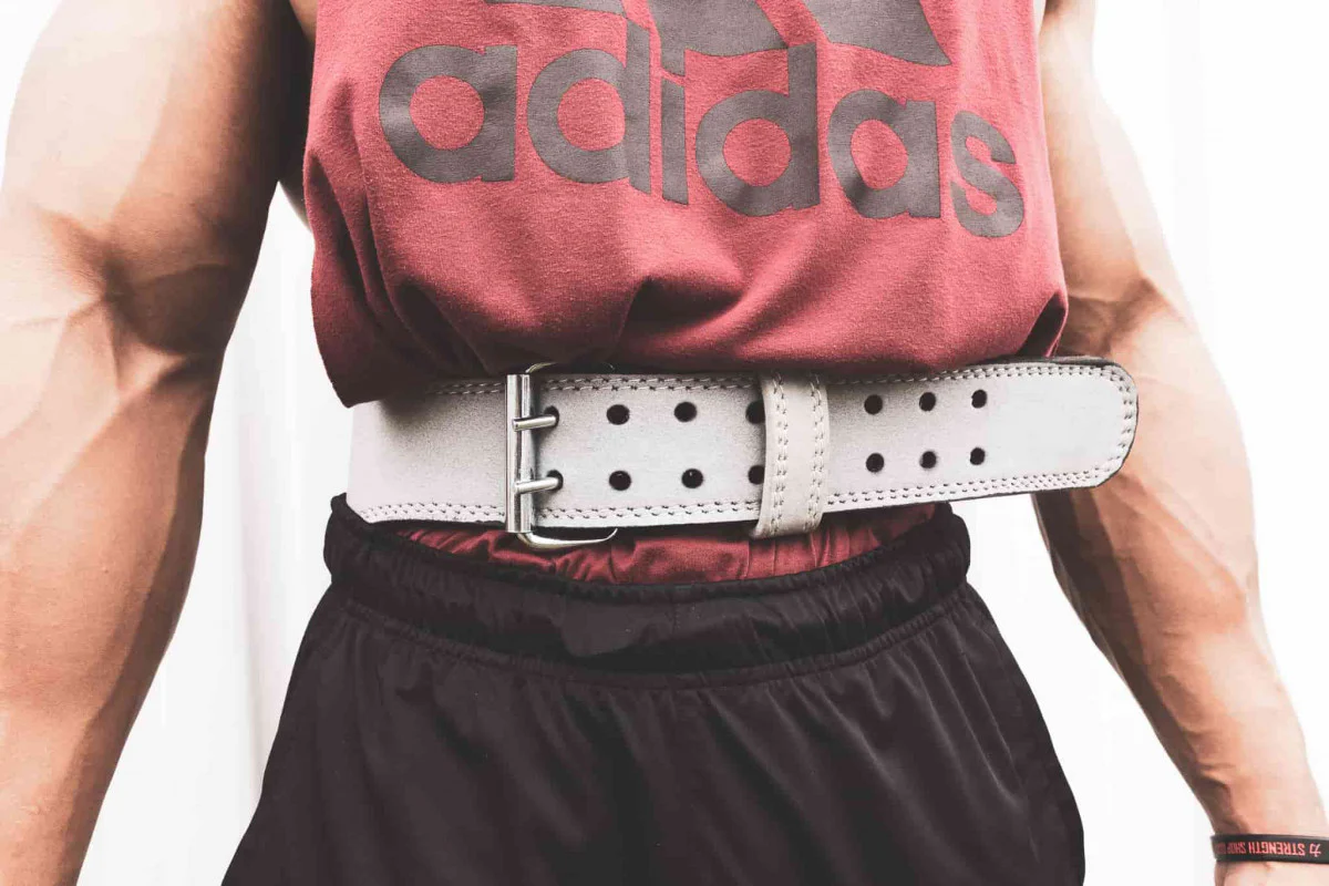 Weightlifting Belt - Grey - Image 5